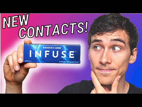 Best Contact Lenses for Dry Eyes? B&L Infuse Review (Ultra One Day)