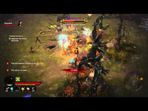 diablo 3 ultimate evil edition playthrough (xbox one) ep.9 scary spiders