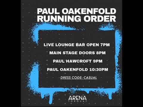 Paul Hawcroft - Live @ Arena Presents Paul Oakenfold (Torquay) 20/06/2025