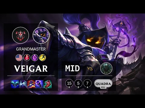 Veigar Mid vs Pyke - NA Grandmaster Patch 11.17