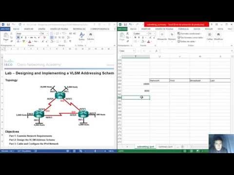 8.2.1.5 - 9.2.1.4 Lab - Designing and Implementing a VLSM Addressing Scheme