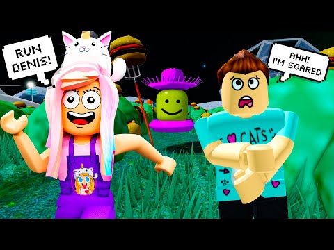 Denis & The Aliens From The Moon Roblox Story