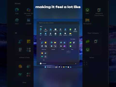 New Start Menu in Windows 11 25H2 Update #shorts #windows11
