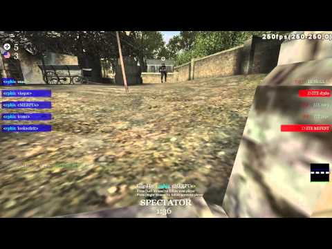 [CoD2] ephix vs iNFINITE CGO Playoffs (mp_burgundy, Bo3)(1/2)