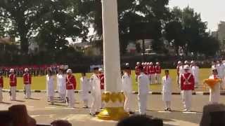 preview picture of video 'pengibaran paskibraka kota sukabumi 2014'