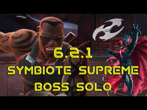 6.2.1 Symbiote Supreme boss solo w/ Blade