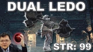 Dark Souls 3 - Overleveled Dual Ledo PvP Experiment