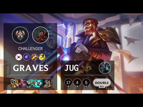 Graves Jungle vs Ekko - KR Challenger Patch 10.25