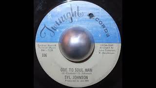 Syl Johnson - Ode To Soul Man (7" Vinyl HQ)