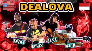 Download lagu Dealova (Once) Cover - Alip Ba Ta, Jess Mancuso, Ellis Lamar, Swaylex -  Indonesia & USA Collab mp3
