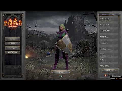 D2R - 1000 Andariel - all drop showcase at the end -  (run 300 - 400)