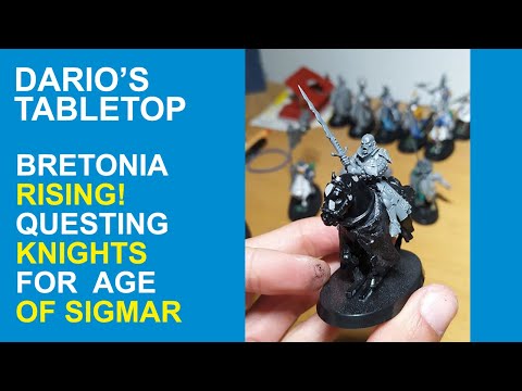 #05 - Bretonnia Rising! How to build Questing Knights for Age of Sigmar!