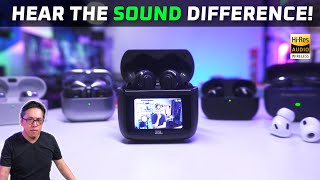 Video thumbnail for It's better! 🤔 JBL Tour Pro 3 vs Technics AZ100, Samsung, Sony, AirPods, Pi8 | Review by Aaron X Loud and Wireless