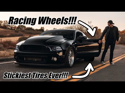 New Drag Racing Wheels & Tires for my 1,200hp Mustang! Hook n' Book! Weld Racing + Mickey Thompson