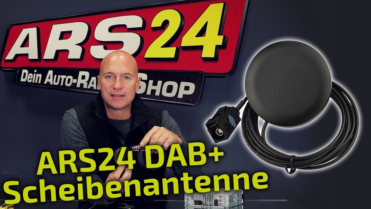 DAB-A01 Aktive DAB-Scheibenantenne