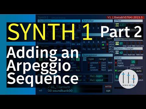 Synth 1 only Build | Adding Arpeggio | Trance Tutorial