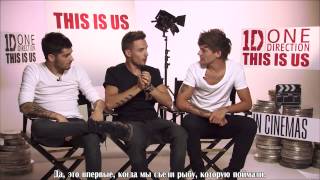 When One Direction Met Zoella! 'This Is Us' movie premiere interview! [RusSub] video