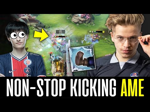 TOPSON Non-Stop Kicking AME from TIER 3 to FOUNTAIN - FUNNY BUILD TUSKAR DOTA 2