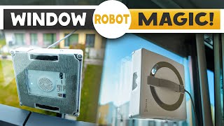 This Robot Cleans Windows Like Magic: Ecovacs Winbot W2 Pro Omni