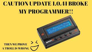 I Updated My Programmer To Change The Mini Kraton Now It Wont Talk To Any Other Rc Can I Fix It?