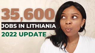 LITHUANIA UPDATE: 35,600 Job vacancies for 2022; Farmer, Computer scientist, plumber, tailor & more