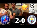 MESSI FAN reaction to PSG vs MANCHESTER CITY 2-0 Group A Champions League Highlights.