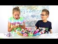 3 Colors Of Glue Slime Challenge New Colors