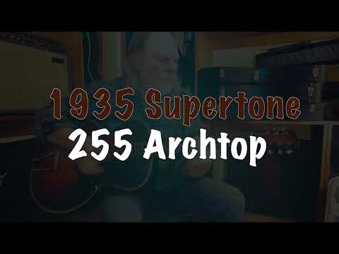 Supertone 255 1935 / A Rare and Delightful American Jazzbox / July Special!!! image 25