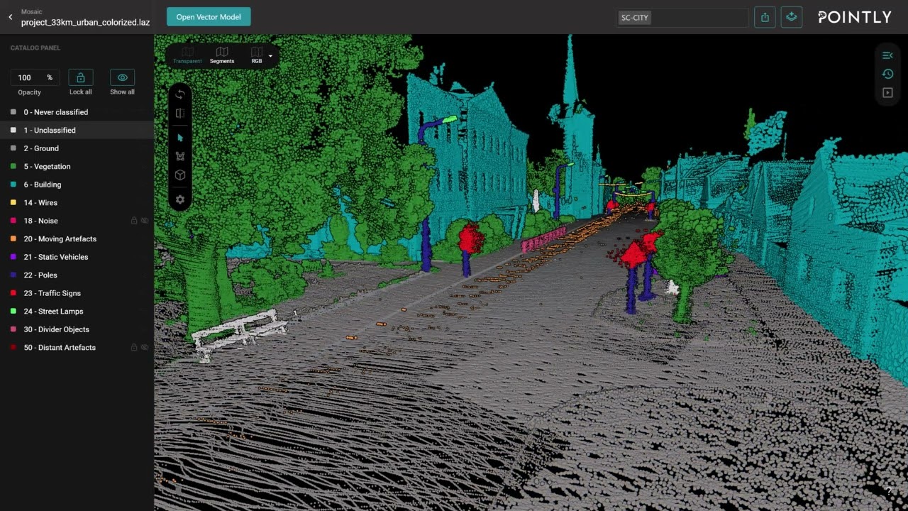 Create 3D Models & Colorized Point Clouds with High-Res 360° Imagery | Mosaic Meridian MMS | Pointly