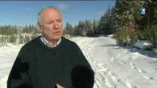 preview picture of video 'ski de fond en Corrèze'