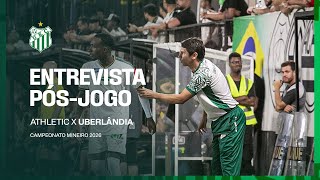ENTREVISTA PÓS-JOGO | ATHLETIC CLUB x UBERLÂNDIA - MINEIRO 2026 | LÚCIO FLÁVIO