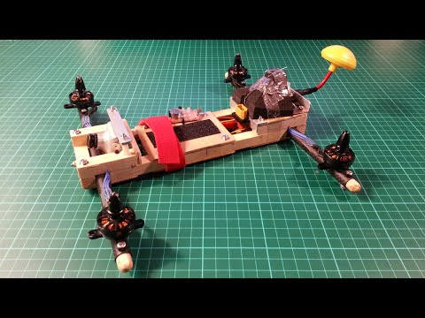 Another wood FPV quadcopter
