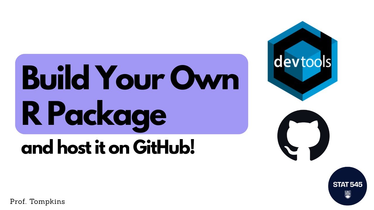 How to Make an R Package and Host it on GitHub