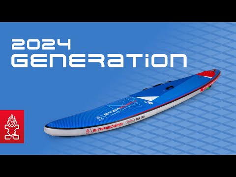 2024 Starboard Generation Inflatable Paddle Board | Blend of Touring, Surfing & Racing in 1