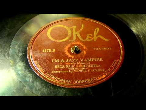 I'm A Jazz Vampire - Rega Dance Orchestra (Okeh)