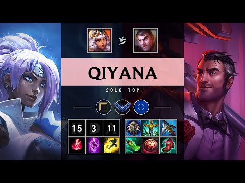 Qiyana Top vs Jayce: Legendary - EUW Diamond Patch 25.S1.1