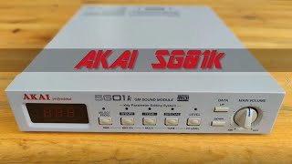 Video thumbnail for AKAI SG01K General Midi Sound Module playing retro-games music by pc-sound-legacy