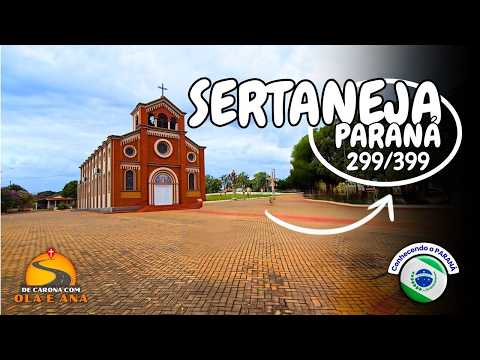 SERTANEJA PR Norte do Paraná | Cidade 299/399, FALTAM 100. Foi muita chuva em Sertaneja no Paraná.