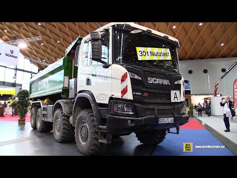 2020 Scania P450 XT 30t Dump Truck - Walkaround Exterior Tour