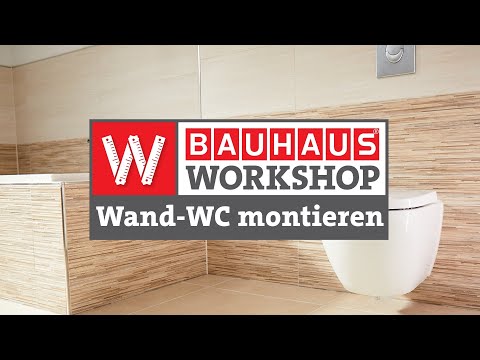 How to install a wall-hung toilet [Instructions] | BAUHAUS Workshop