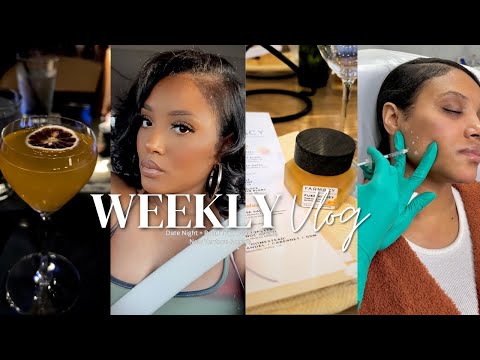 weekly vlog: family time + date night + beauty events + more