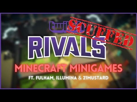 Minecraft Streamers RAGE in Twitch Rivals for 4 HOURS STRAIGHT (24 March 2022)