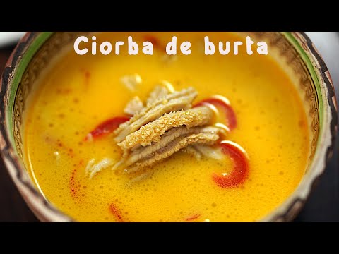 Ciorbă de burtă ▶ Rețeta tradițională cu burtă proaspătă