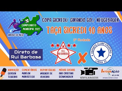 2ª Rodada: Rui Barbosa x Cruzeiro