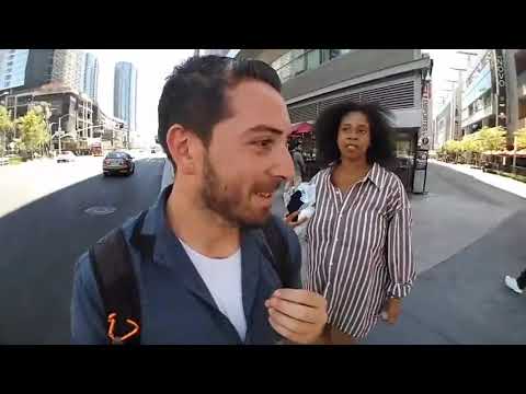 Crazy Lady Spits at Boneclinks During Anime Expo 2018 | Boneclinks