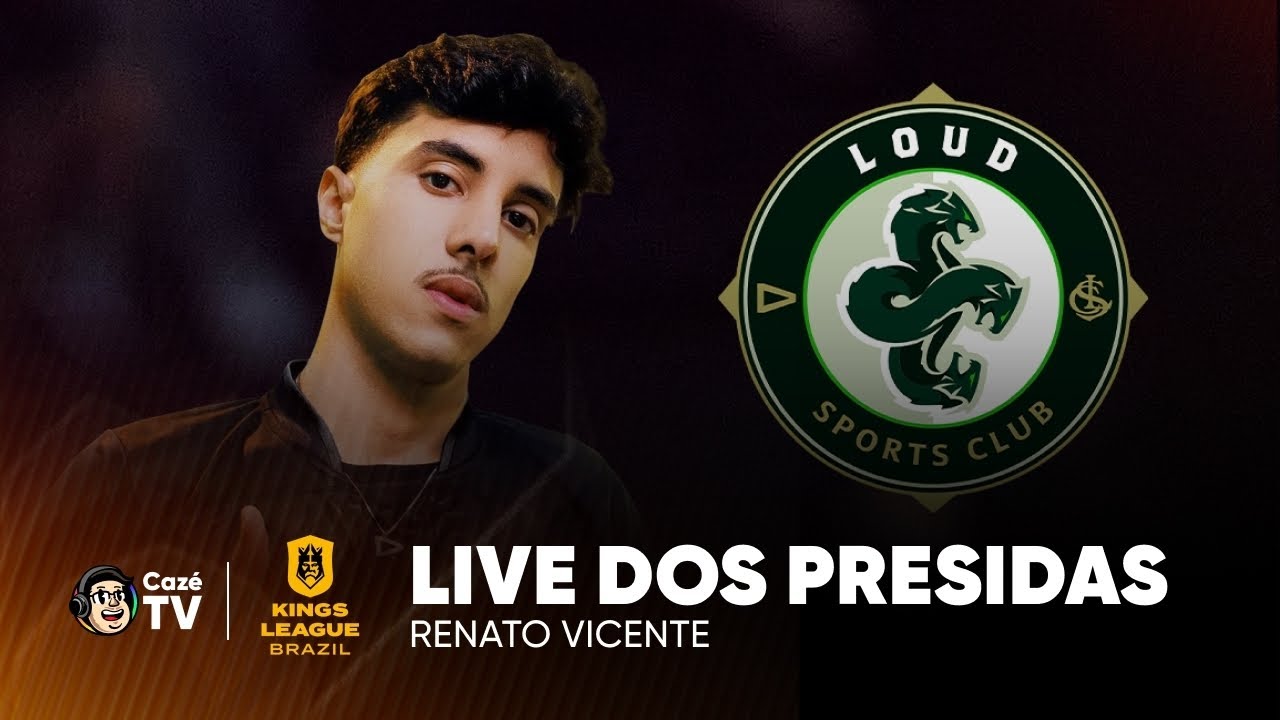 LIVE DOS PRESIDAS: RESENHA COM RENATO VICENTE | KINGS LEAGUE BRASIL