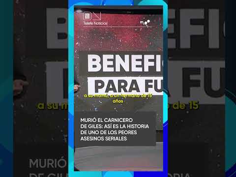 MURIÓ el CARNICERO DE GILES: la historia de uno de los ASESINOS SERIALES más CRUELES de Argentina
