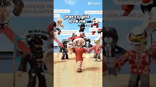 Ugly peple hate me 😘#roblox #shorts #murdermystery2