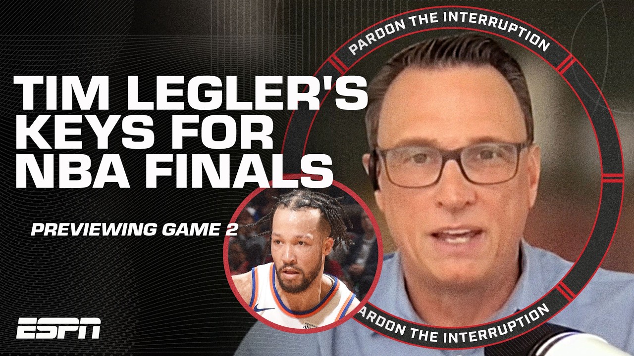 Tim Legler credits Knicks' defense on Wemby in Game 1, says THIS about Spurs in Game 2 ... 👀  | PTI