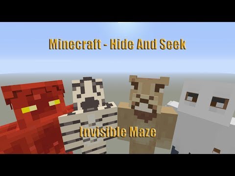 Minecraft - Hide & Seek - Invisible Maze